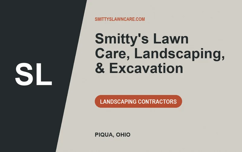 Smitty's Lawn Care, Landscaping, & Excavation in Piqua, Ohio