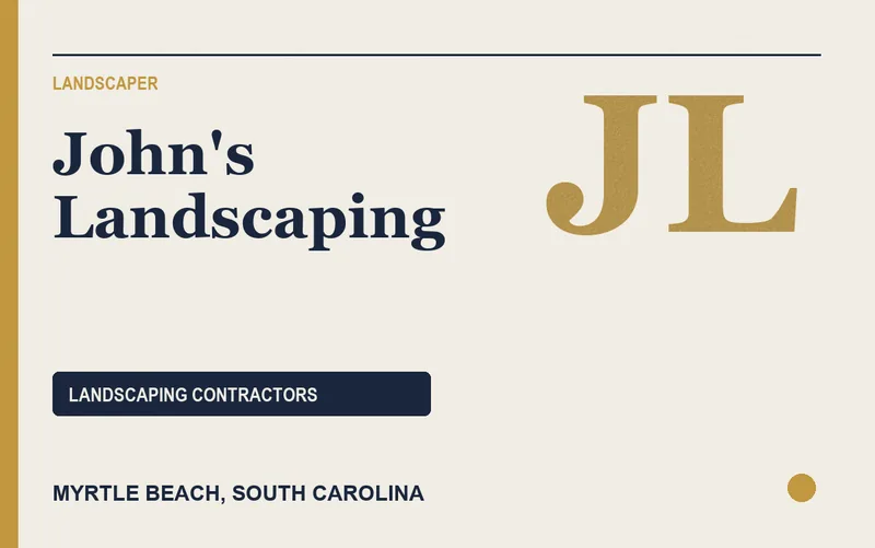 John's Landscaping in Myrtle Beach, South Carolina