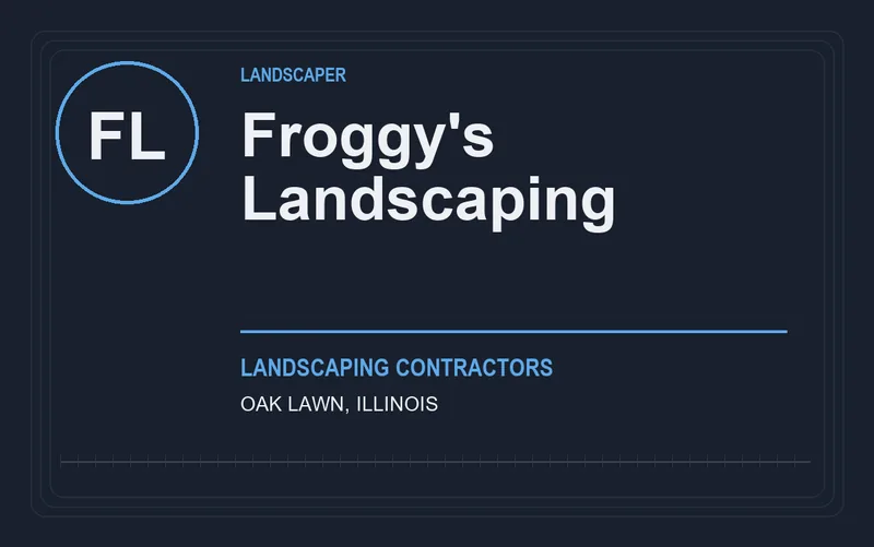 Froggy's Landscaping in Oak Lawn, Illinois