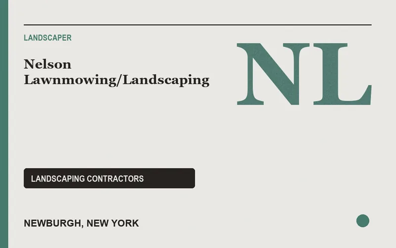 Nelson Lawnmowing/Landscaping in Newburgh, New York