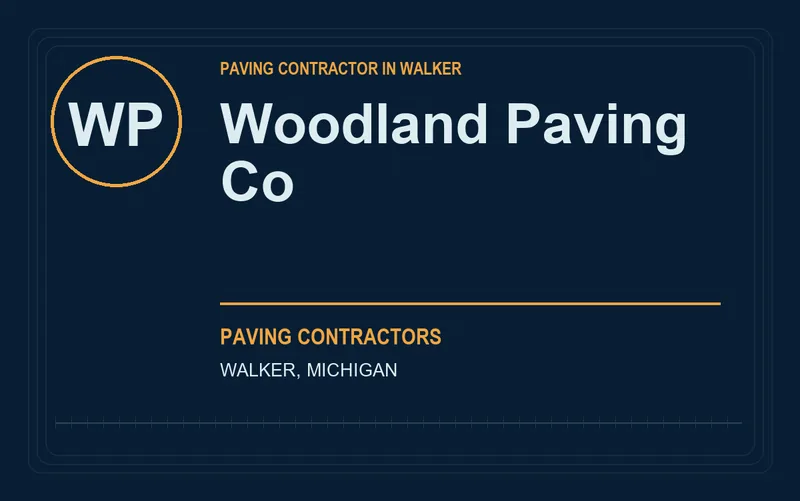 Woodland Paving Co in Walker, Michigan
