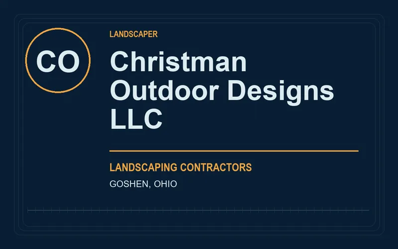 Christman Outdoor Designs LLC in Goshen, Ohio