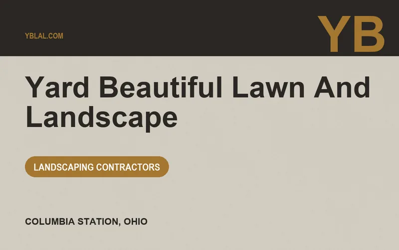 Yard Beautiful Lawn And Landscape in Columbia Station, Ohio