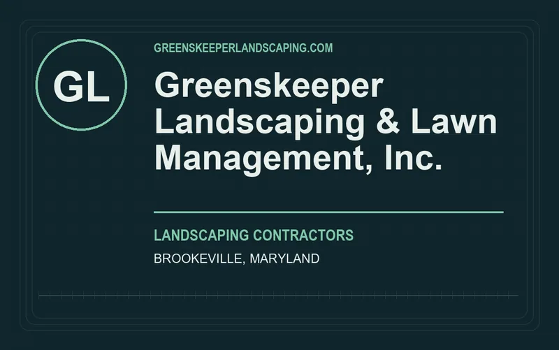 Greenskeeper Landscaping & Lawn Management, Inc. in Brookeville, Maryland