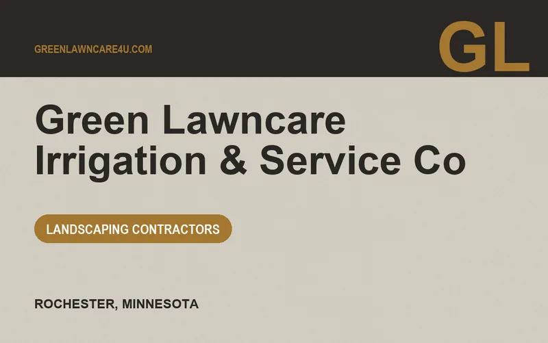 Green Lawncare Irrigation & Service Co in Rochester, Minnesota