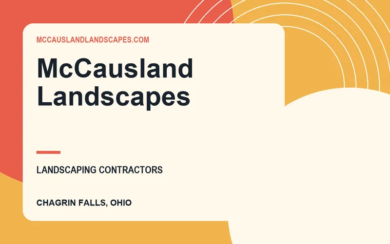 McCausland Landscapes in Chagrin Falls, Ohio
