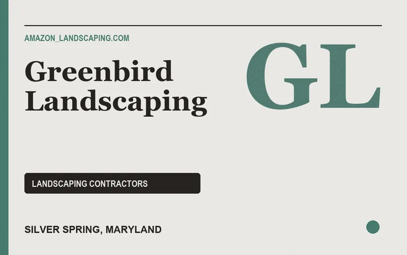 Greenbird Landscaping in Silver Spring, Maryland