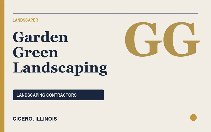 Garden Green Landscaping in Cicero, Illinois