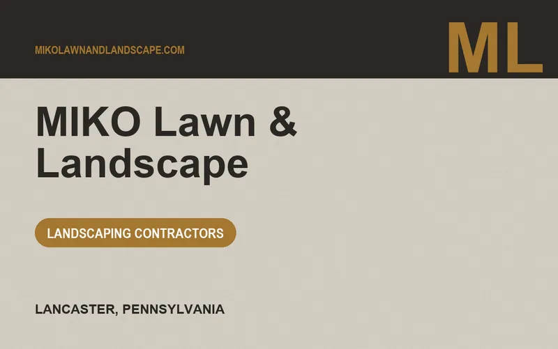 MIKO Lawn & Landscape in Lancaster, Pennsylvania