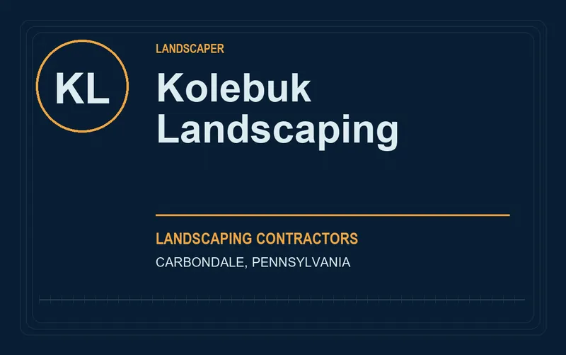 Kolebuk Landscaping in Carbondale, Pennsylvania