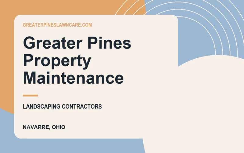 Greater Pines Property Maintenance in Navarre, Ohio