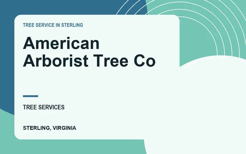 American Arborist Tree Co in Sterling, Virginia