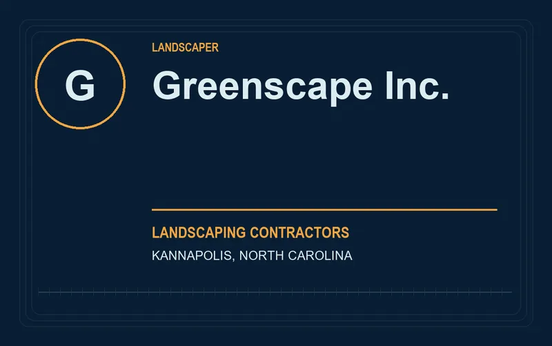 Greenscape Inc. in Kannapolis, North Carolina