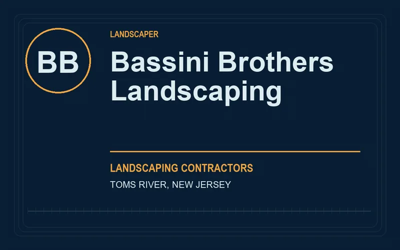 Bassini Brothers Landscaping in Toms River, New Jersey