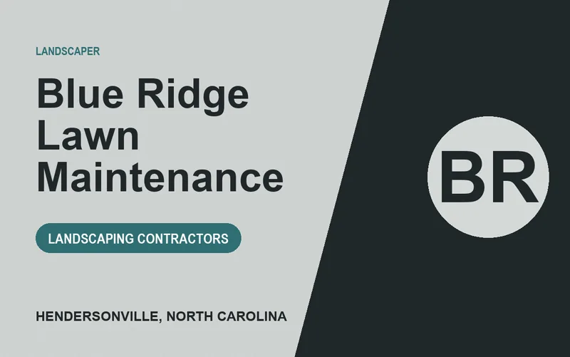 Blue Ridge Lawn Maintenance in Hendersonville, North Carolina