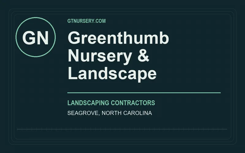 Greenthumb Nursery & Landscape in Seagrove, North Carolina