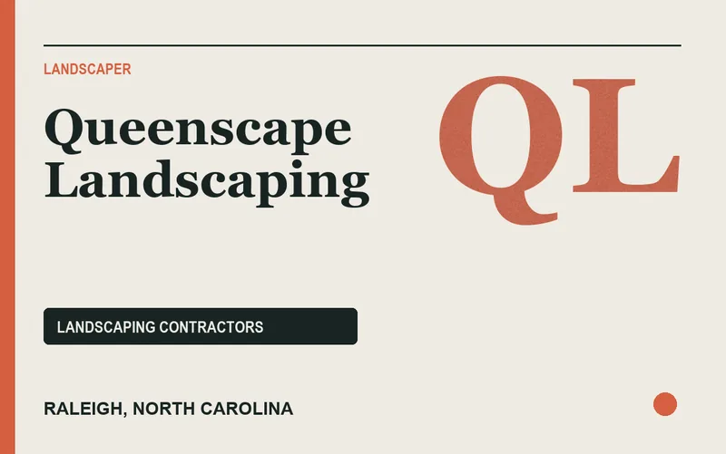Queenscape Landscaping in Raleigh, North Carolina