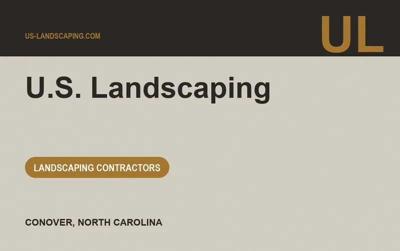 U.S. Landscaping in Conover, North Carolina