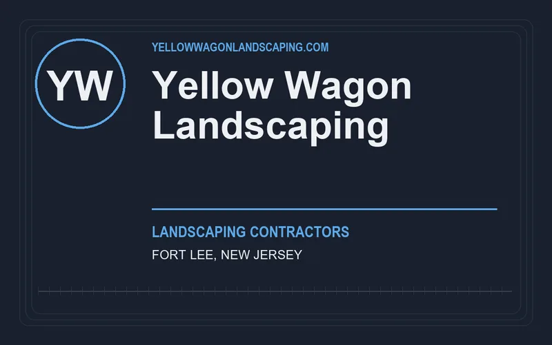 Yellow Wagon Landscaping in Fort Lee, New Jersey