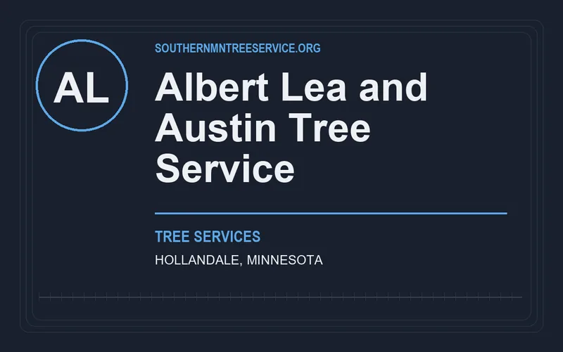 Albert Lea and Austin Tree Service in Hollandale, Minnesota