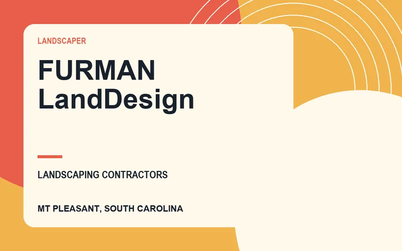 FURMAN LandDesign in Mt Pleasant, South Carolina