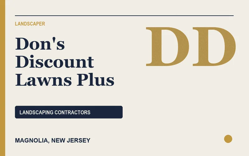 Don's Discount Lawns Plus in Magnolia, New Jersey