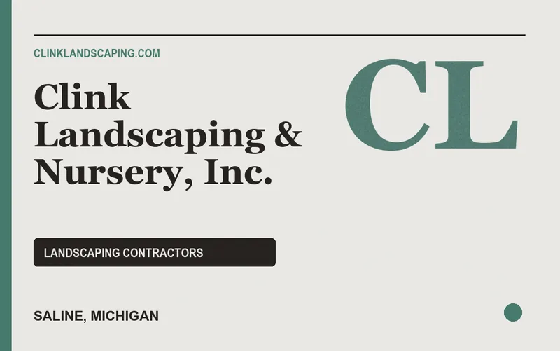 Clink Landscaping & Nursery, Inc. in Saline, Michigan