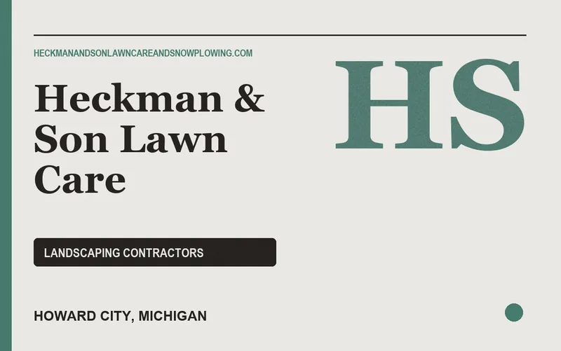Heckman & Son Lawn Care in Howard City, Michigan