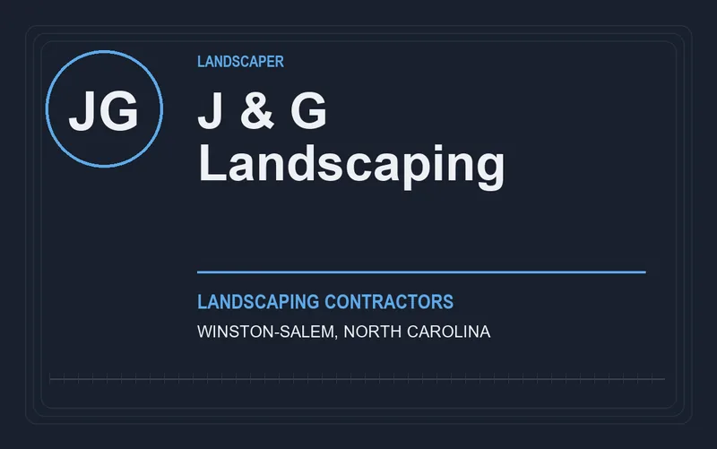 J & G Landscaping in Winston-Salem, North Carolina