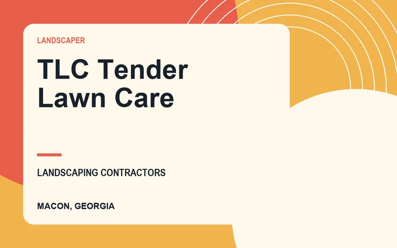 TLC Tender Lawn Care in Macon, Georgia