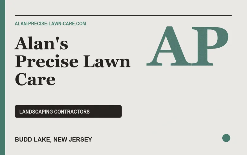 Alan's Precise Lawn Care in Budd Lake, New Jersey