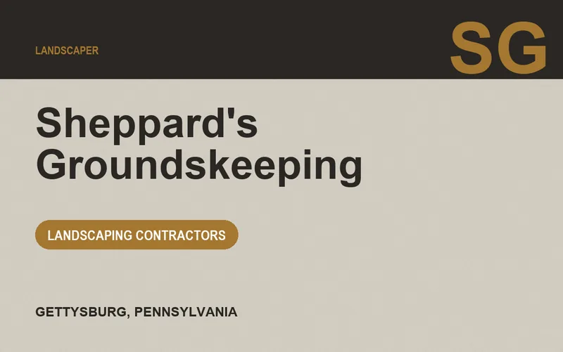 Sheppard's Groundskeeping in Gettysburg, Pennsylvania