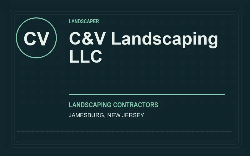 C&V Landscaping LLC in Jamesburg, New Jersey