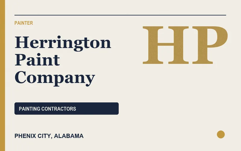 Herrington Paint Company in Phenix City, Alabama
