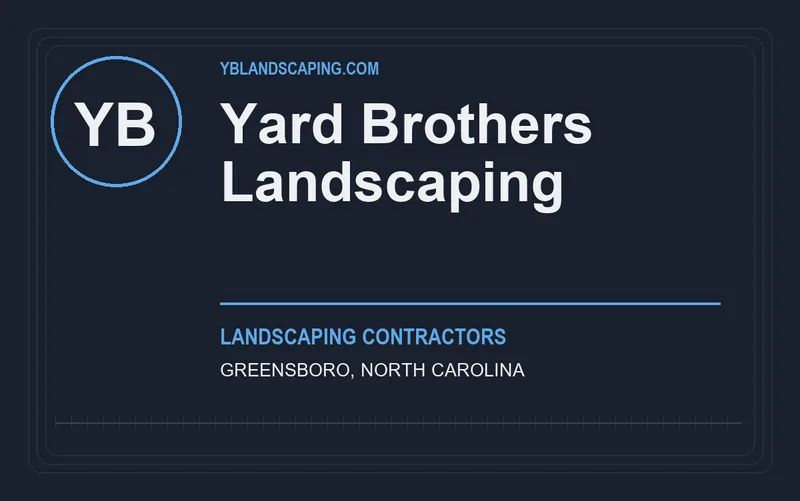 Yard Brothers Landscaping in Greensboro, North Carolina