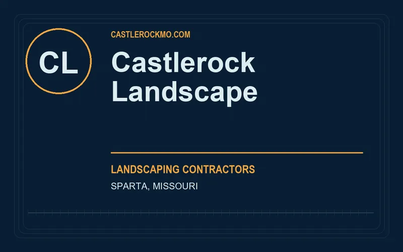 Castlerock Landscape in Sparta, Missouri