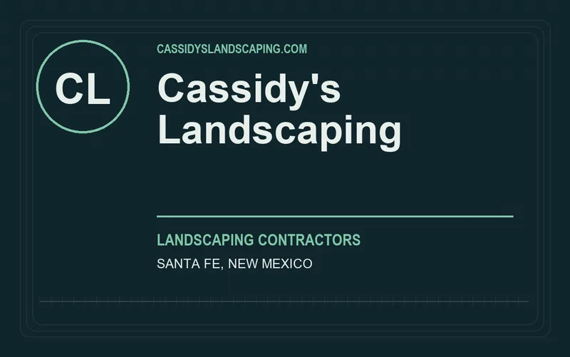 Cassidy's Landscaping in Santa Fe, New Mexico