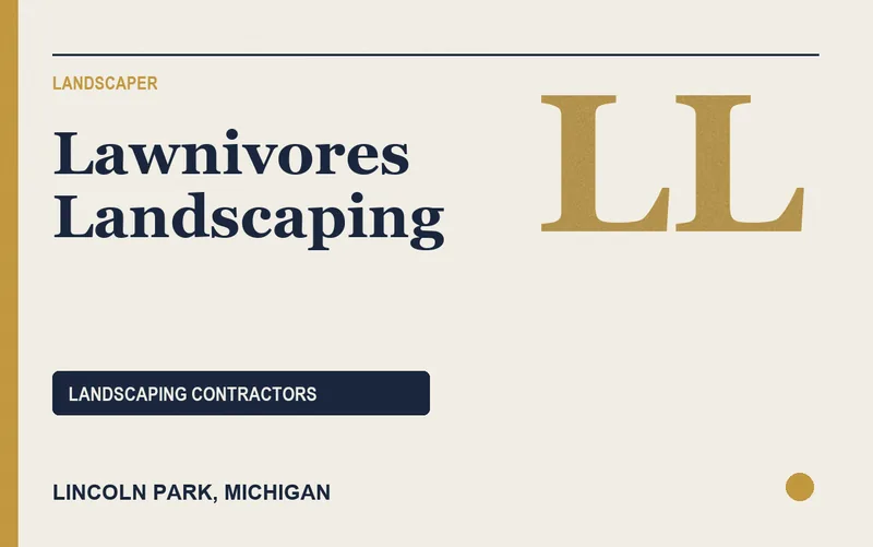 Lawnivores Landscaping in Lincoln Park, Michigan