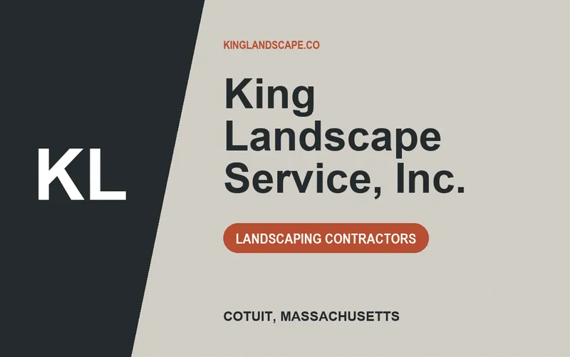 King Landscape Service, Inc. in Cotuit, Massachusetts