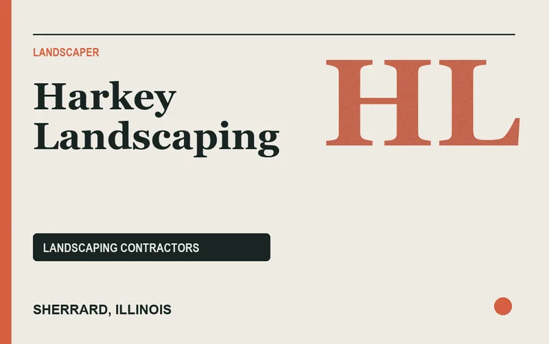 Harkey Landscaping in Sherrard, Illinois