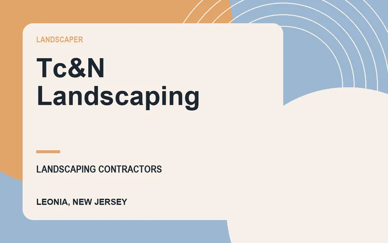 TC&N LANDSCAPING in Leonia, New Jersey