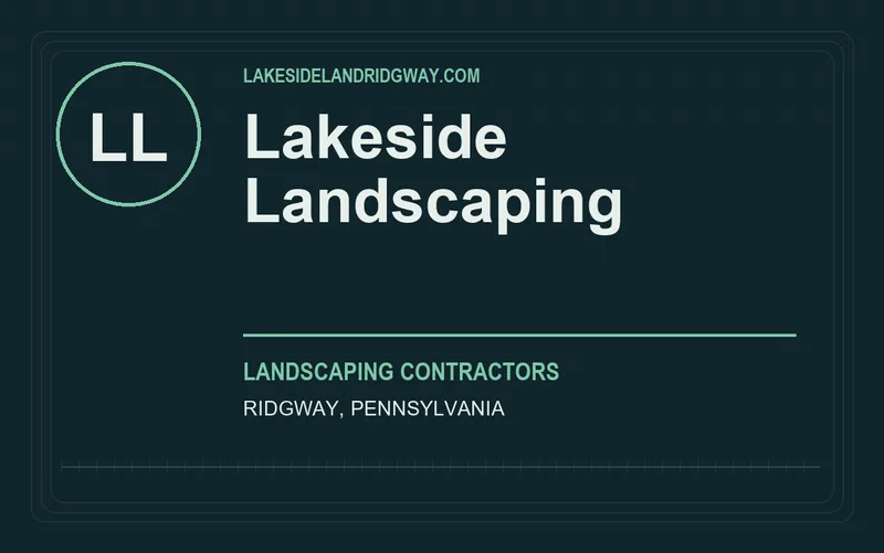 Lakeside Landscaping in Ridgway, Pennsylvania