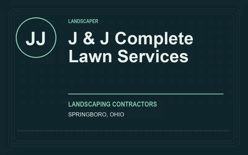 J & J Complete Lawn Services in Springboro, Ohio