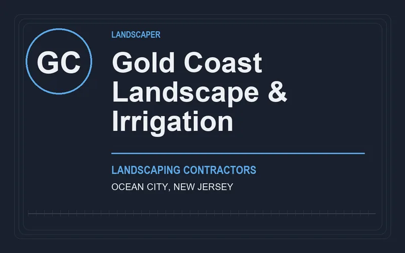 Gold Coast Landscape & Irrigation in Ocean City, New Jersey