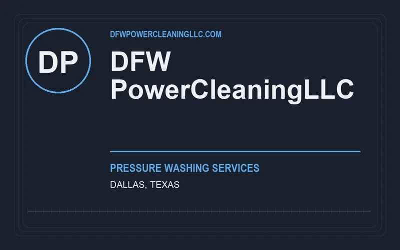 DFW PowerCleaningLLC in Dallas, Texas