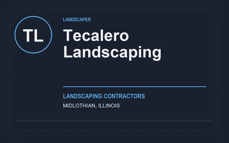 Tecalero Landscaping in Midlothian, Illinois