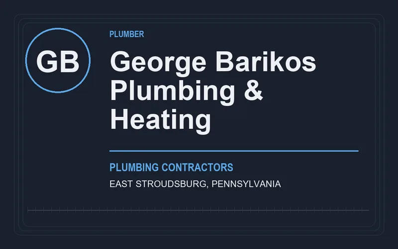 George Barikos Plumbing & Heating in East Stroudsburg, Pennsylvania