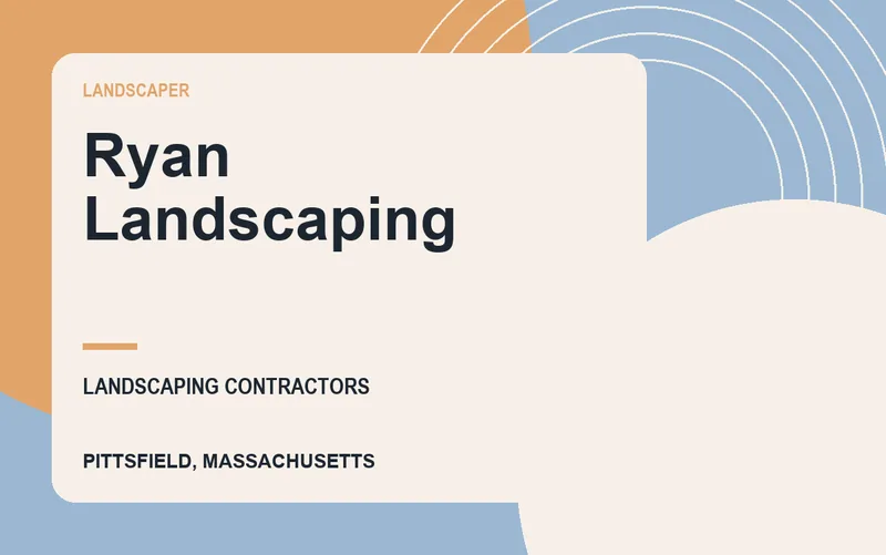 Ryan Landscaping in Pittsfield, Massachusetts