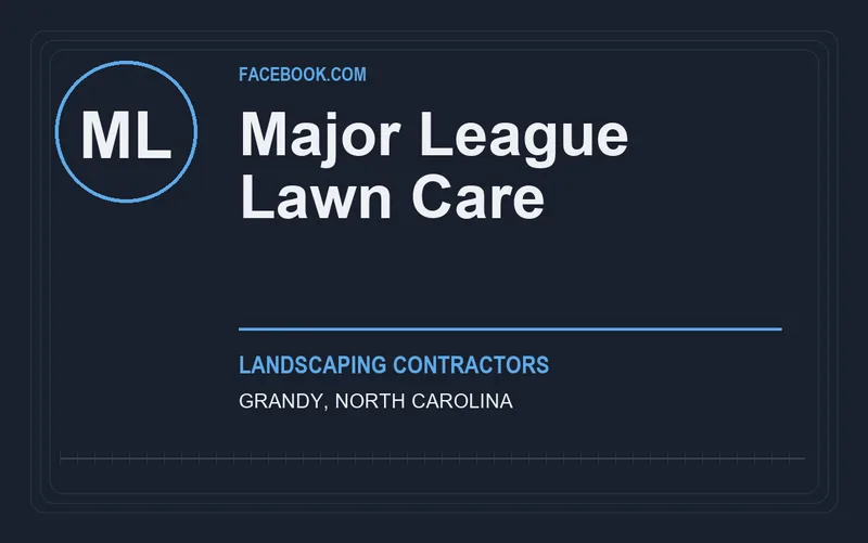 Major League Lawn Care in Grandy, North Carolina