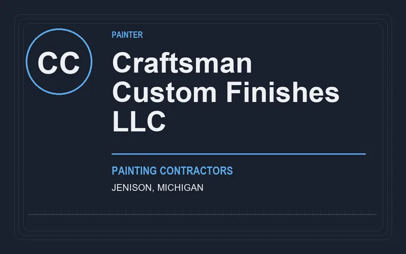 Craftsman Custom Finishes LLC in Jenison, Michigan
